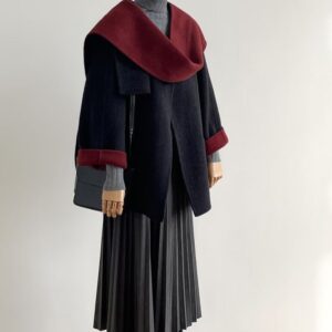 Áo Mangto Nữ Thanh Lịch Mùa Đông