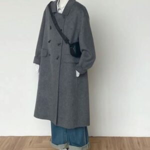 Áo Mangto Dài Thanh Lịch