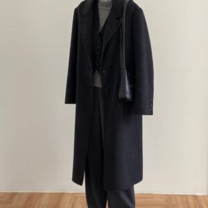 Áo Mangto Nữ Cổ Vest Sang Trọng