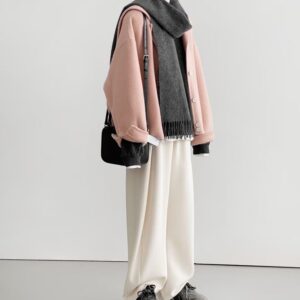 Áo Mangto Dáng Dài Ấm Áp Mùa Đông