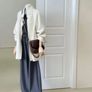 Áo Mangto Nữ Dáng Lửng Thời Trang