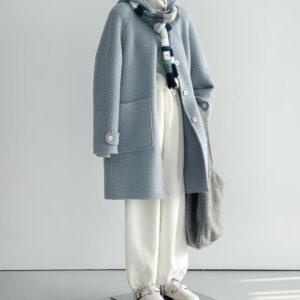 Áo Mangto Nữ Phối Túi Thời Trang