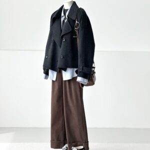 Áo Mangto Dạ Mềm Form Suông